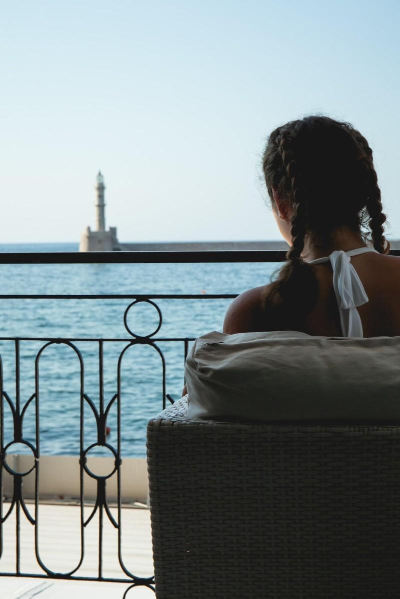 Domus Fresco Hotel Hriszí Aktí Haniá Kültér fotó