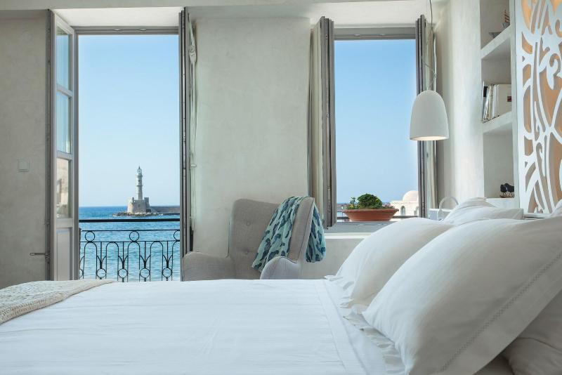 Domus Fresco Hotel Hriszí Aktí Haniá Kültér fotó