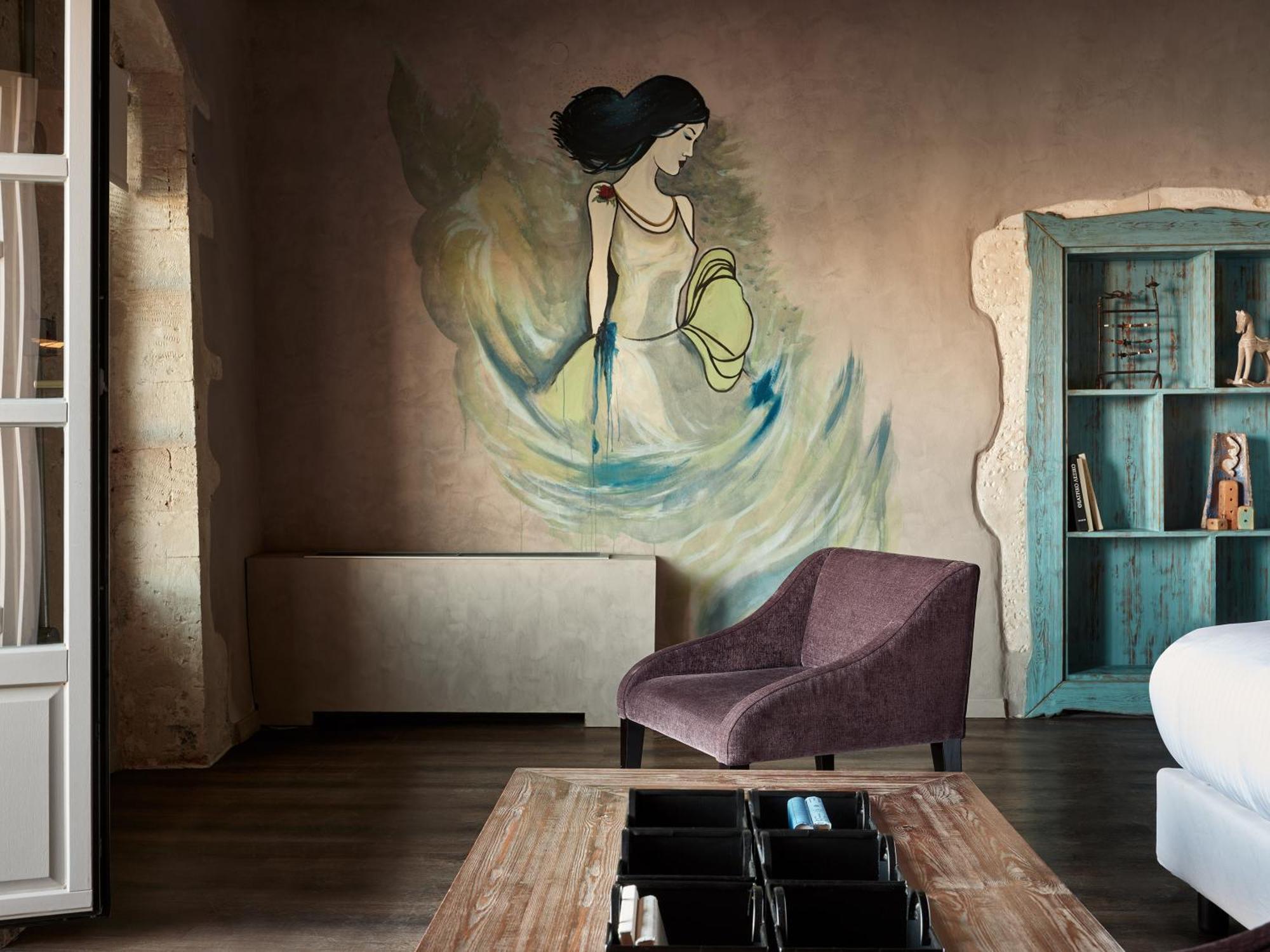 Domus Fresco Hotel Hriszí Aktí Haniá Kültér fotó